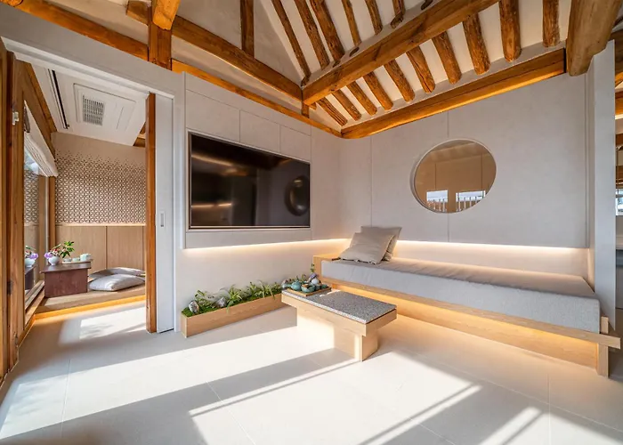 Luxury Traditional Hanok - Private Entire - Memorystay Hyoja Appartement *
